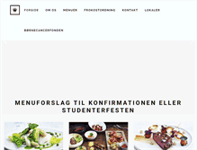 Tablet Screenshot of madministeriet.dk